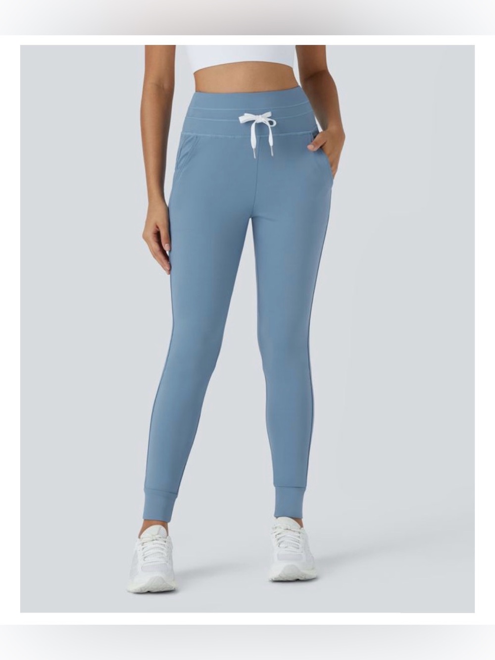 NWT Halara SoftlyZero Plush High Waisted Full Length Joggers sz M - Picture 10 of 11